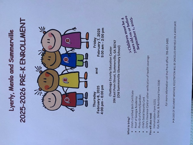 Pre K Registration